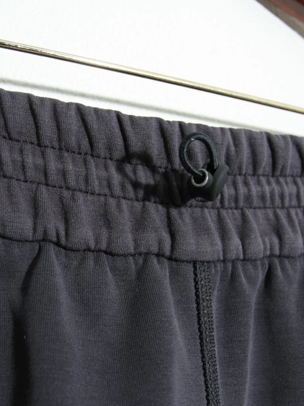 Lululemon Softstreme High-Rise Pant Black Pull-On Elasticated Waist Peach Fuzz 6